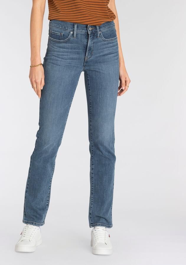 Levi's 300 Straight fit jeans met labelpatch model ''314™ SHAPING STRAIGHT'' - Foto 19