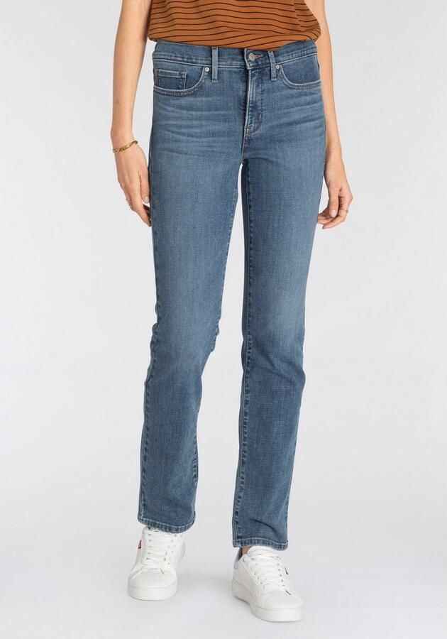 Levi's 300 Straight fit jeans met labelpatch model ''314™ SHAPING STRAIGHT'' - Foto 11