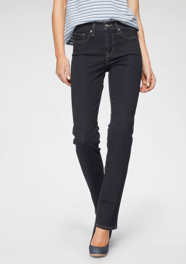 Levi's 314 shaping straight high waist straight fit jeans darkest sky - Foto 11