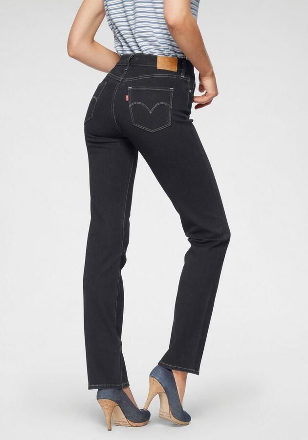 Levi's 314 shaping straight high waist straight fit jeans darkest sky - Foto 7