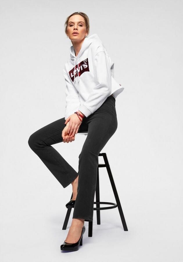 Levi's 300 Straight fit jeans met stretch model '314' Water - Foto 5