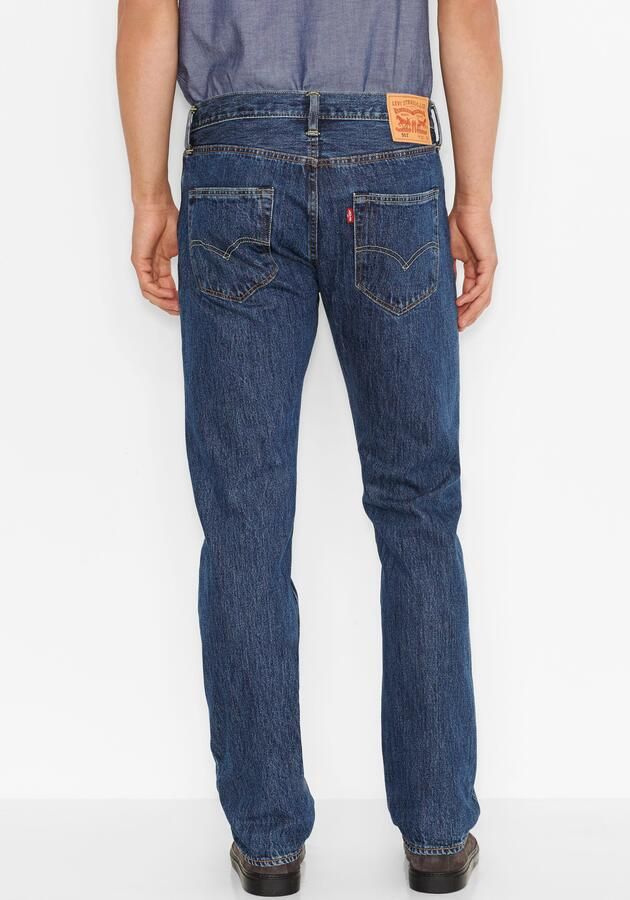 Levi's Originele 501 Heren Jeans Lente Zomer Collectie Blue Heren - Foto 7