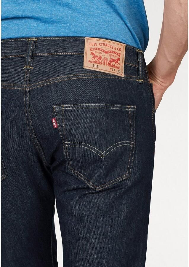 Levi's Straight Jeans Levis 501 spijkerbroek met originele pasvorm - Foto 4