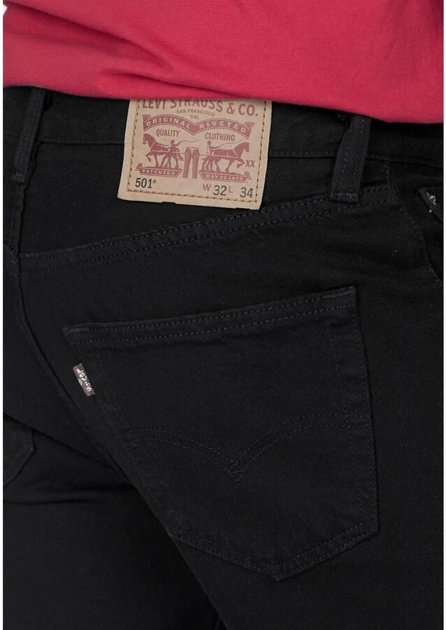 Levi's Collectie 'Verantwoord Gemaakt' '501 Original' jeans Zwart Heren - Foto 4