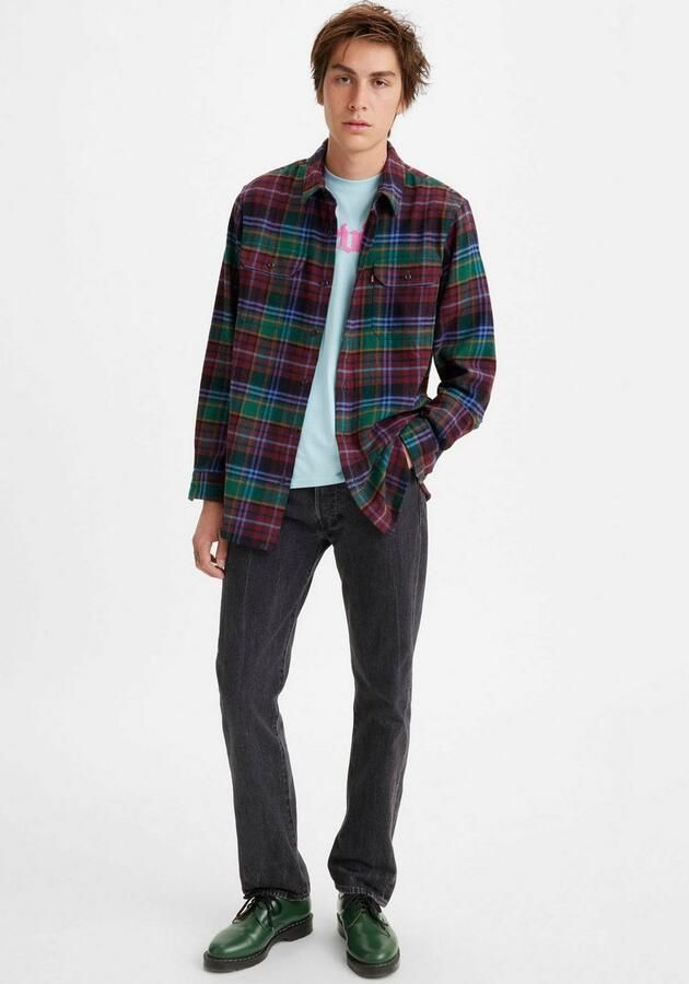 Levi's Straight leg jeans in 5-pocketmodel model '501 CRASH COURSES' - Foto 5