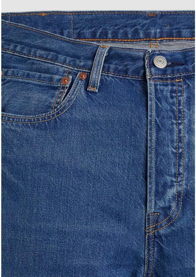 Levi's 501 straight leg jeans window pane