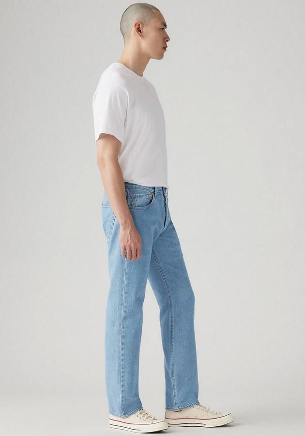 Levi's 501 straight leg jeans ferry building blue - Foto 4