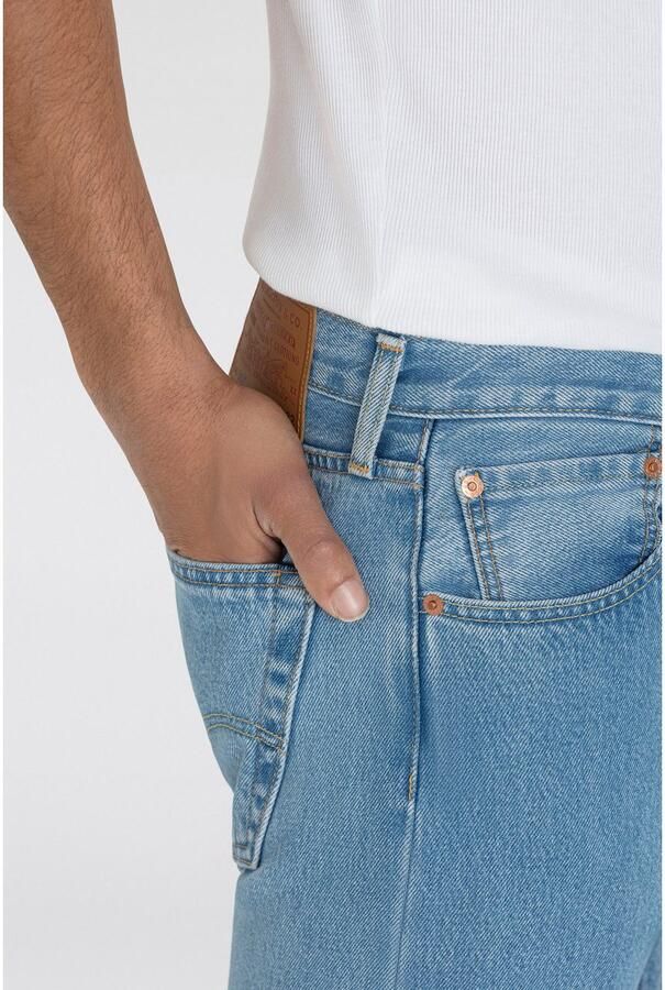 Levi's 501 straight leg jeans ferry building blue - Foto 5