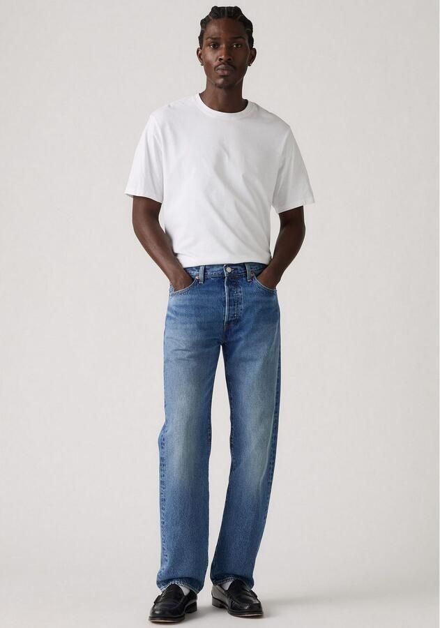 Levi's Straight Jeans Levis 501 Originele Thermodapt-jeans