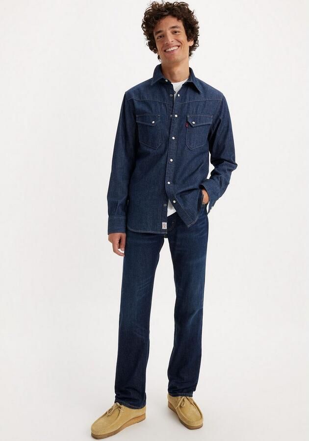 Levi's 505 regular fit jeans nail loop knop - Foto 6