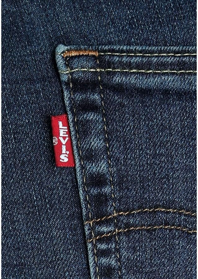 Levi's 724 high waist straight leg jeans dark blue denim - Foto 4