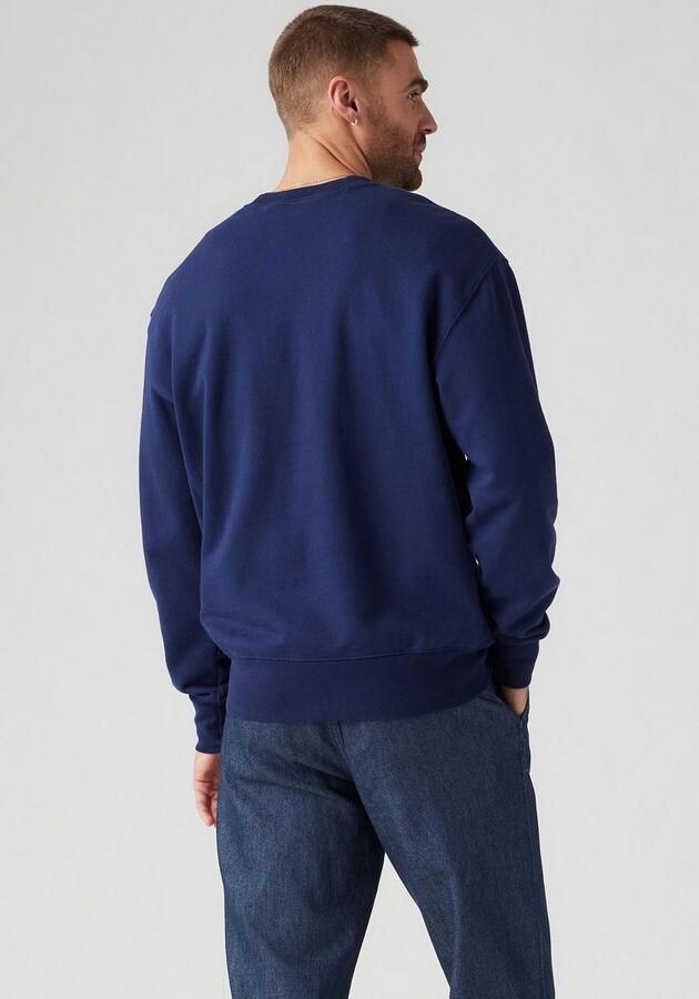 Levi's Sweater Levis A9244 0002 AUTHENTIC CREW-SARGASSO SEA - Foto 9