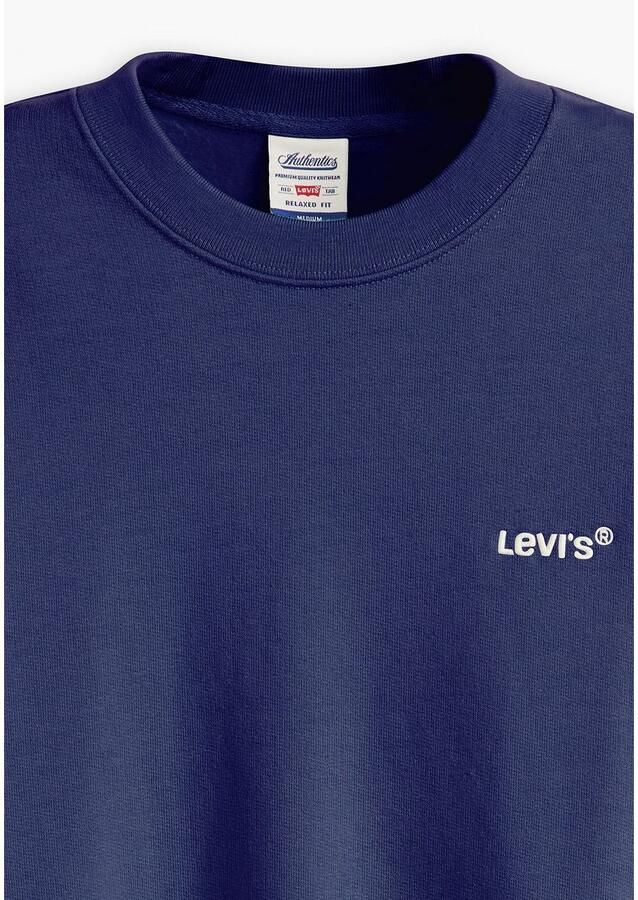 Levi's Sweater Levis A9244 0002 AUTHENTIC CREW-SARGASSO SEA - Foto 7