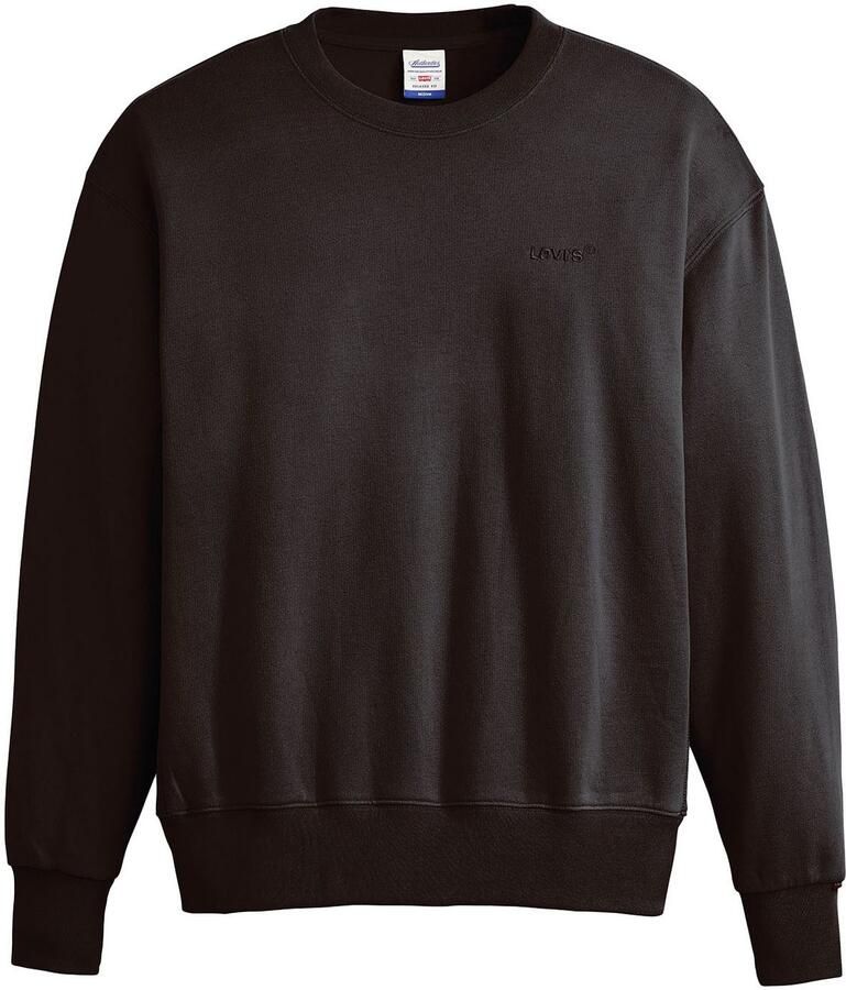 Levi's Sweater Levis A9244 0000 AUTHENTIC CREW-0000 BLACK AGATE