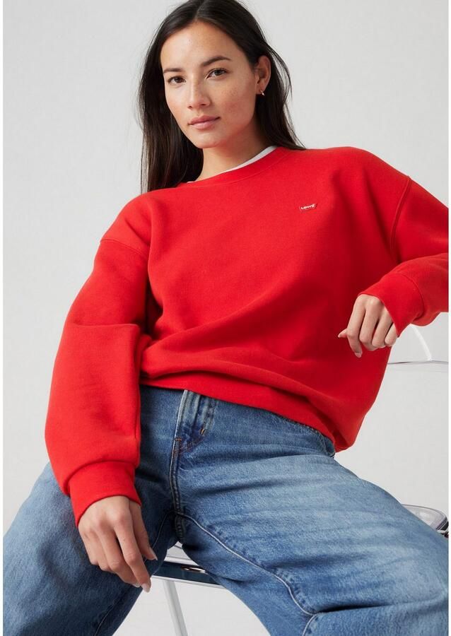 Levi's Sweatshirt Everyday met klein logo op borsthoogte - Foto 2