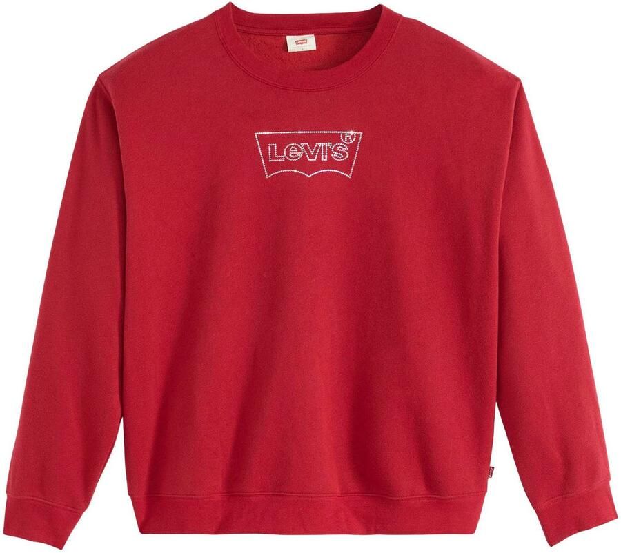 Levi's Sweatshirt GR EVERYDAY CREW met winterse logoprint