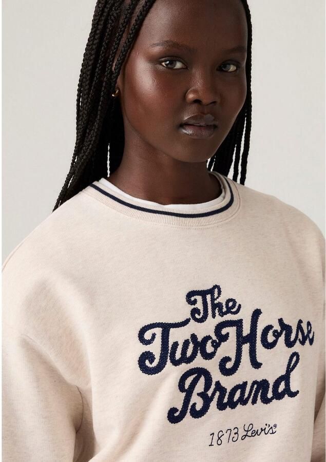 Levi's Sweatshirt GR HERITAGE SPORT met borduurwerk op de voor- en achterkant - Foto 3