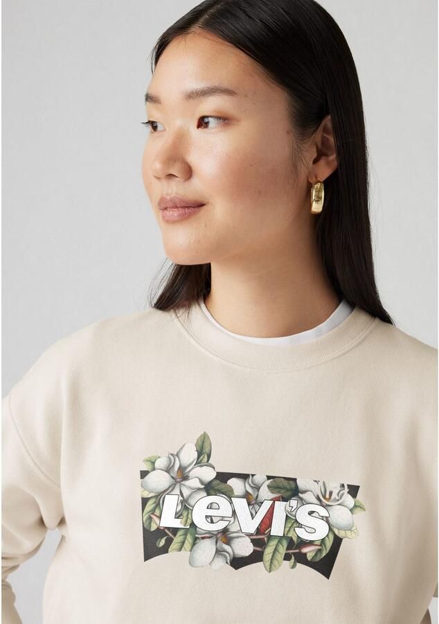 Levi's Sweatshirt met logoprint - Foto 3