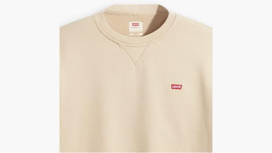 Levi's Sweater Levis 35909 0057 NEW ORIGINAL CREW-FOG - Foto 8