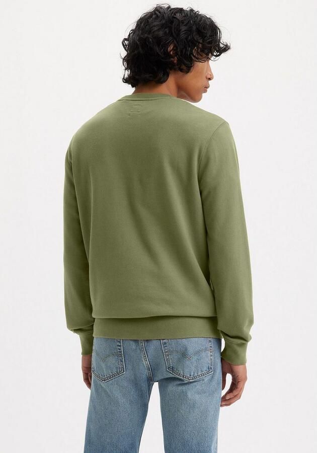 Levi's Sweater Levis 35909 0058 NEW ORIGINAL CREW-MOSS OLIVE - Foto 5