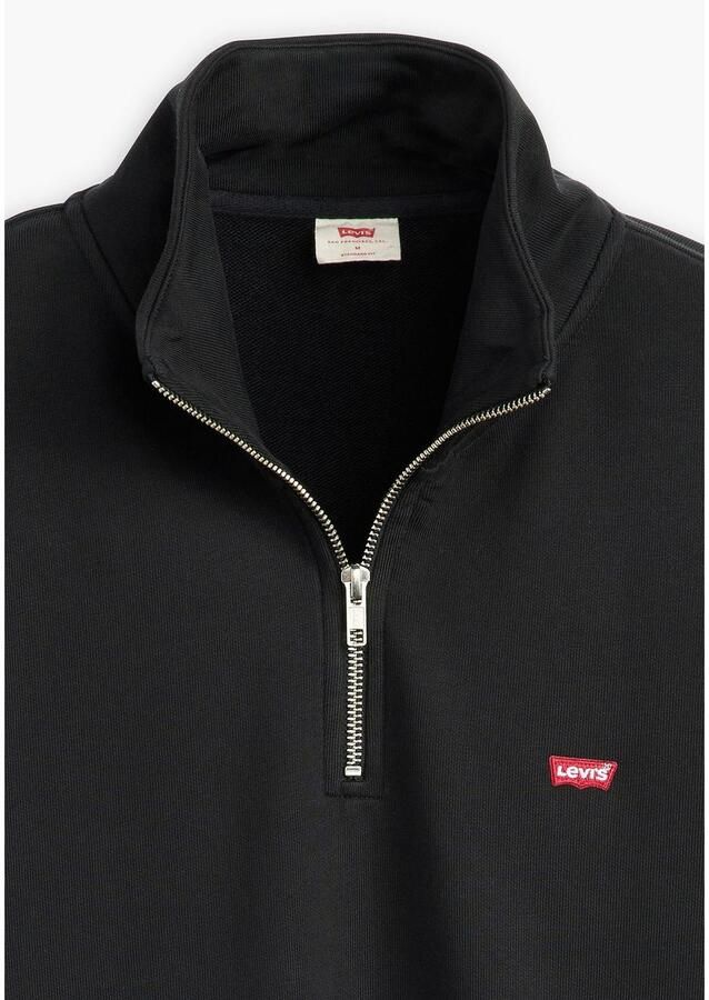 Levi's Sweatshirt ORIGINAL HM 1 4 ZIP met troyer-kraag en logo-borduring - Foto 2