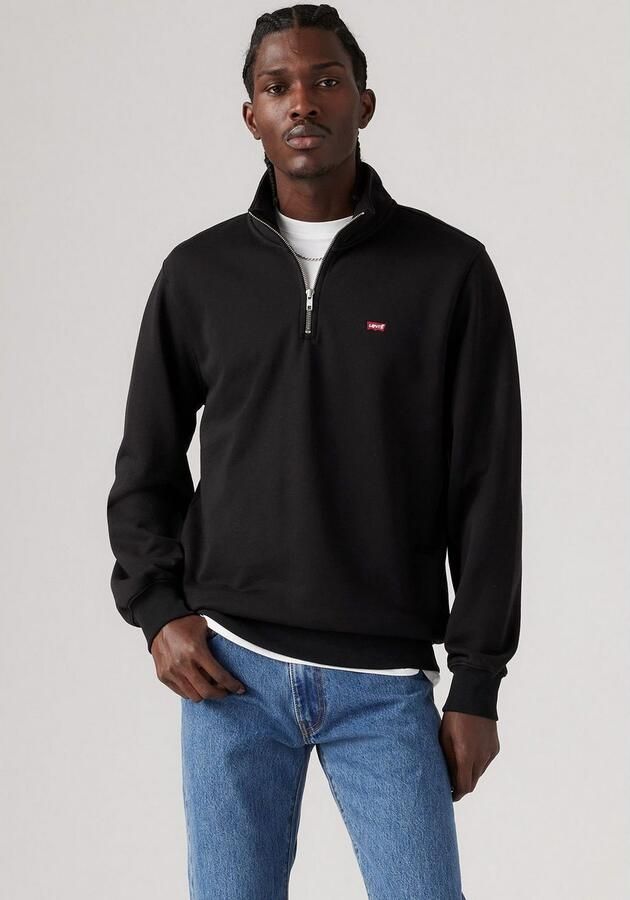 Levi's Sweatshirt ORIGINAL HM 1 4 ZIP met troyer-kraag en logo-borduring - Foto 5