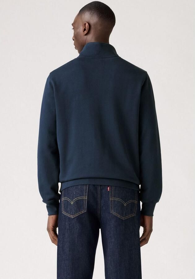 Levi's Sweatshirt ORIGINAL HM 1 4 ZIP met troyer-kraag en logo-borduring - Foto 6
