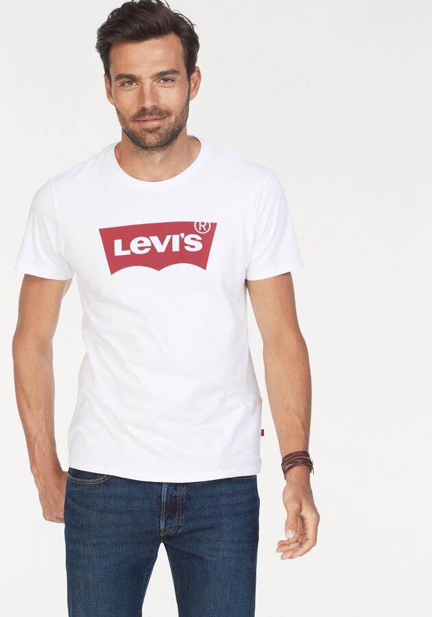 Levi's T-shirt Batwing Logo Tee met logo-frontprint - Foto 11