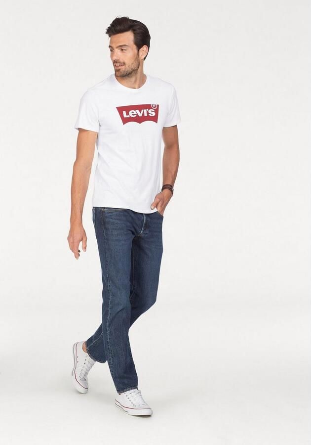 Levi's T-shirt Batwing Logo Tee met logo-frontprint - Foto 9