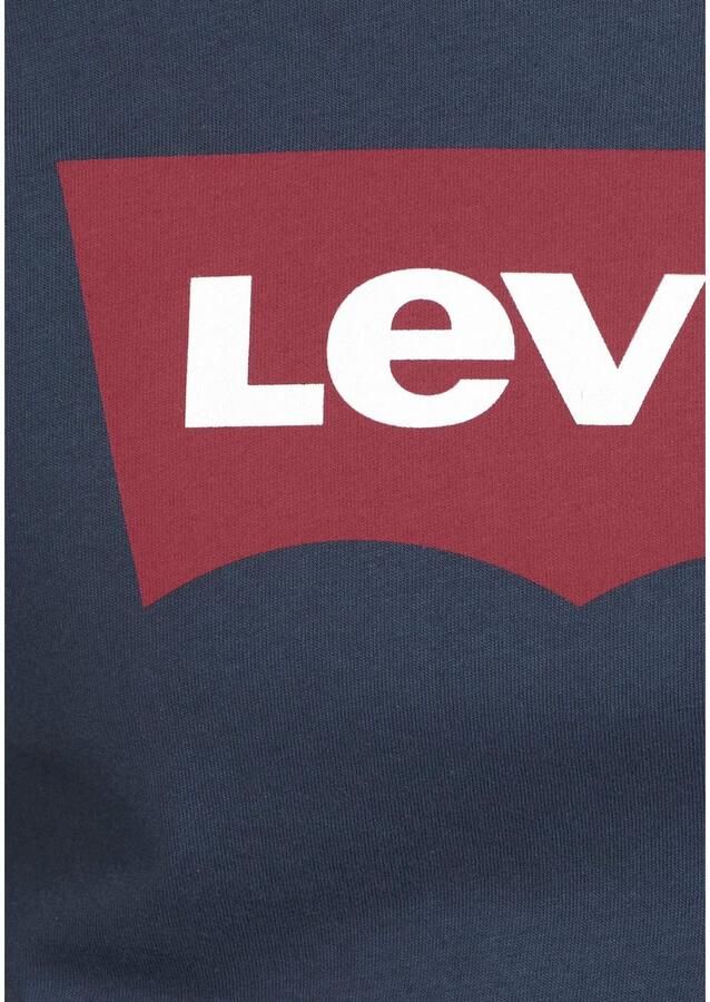 Levi's Blauwe Logo Tee Klassieke Crew Neck Blue Heren - Foto 5