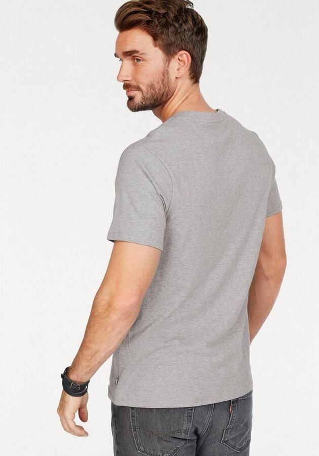 Levi's Grijze Katoenen T-Shirt met Print Gray Heren - Foto 7