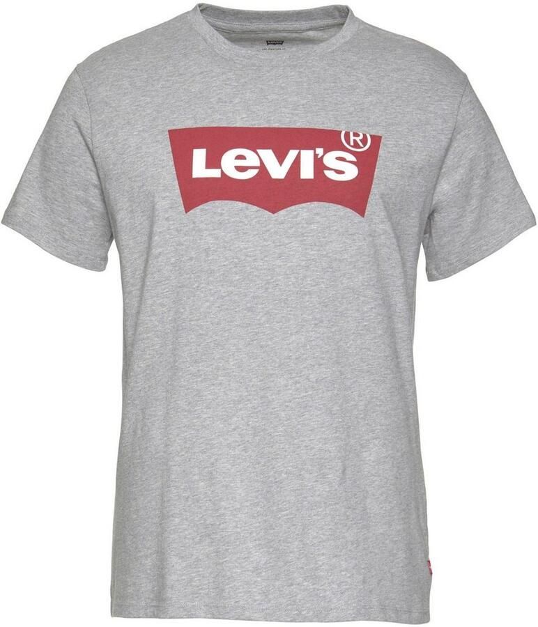 Levi's Grijze Katoenen T-Shirt met Print Gray Heren - Foto 3
