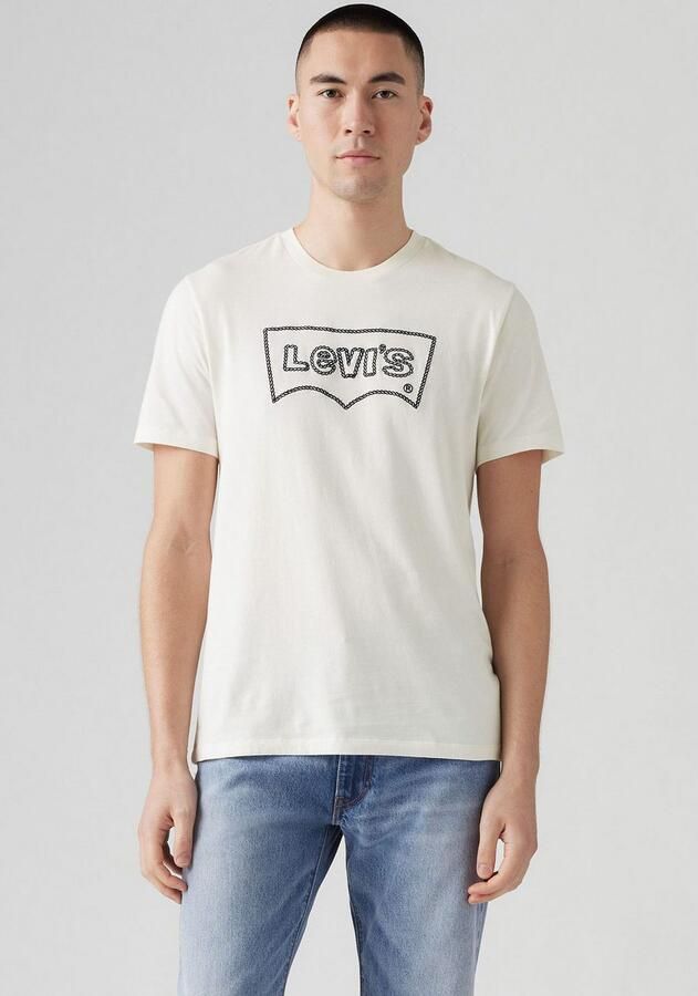 Levi's T-Shirt Uomo Graphic Crewneck TEE Rope White Heren - Foto 3