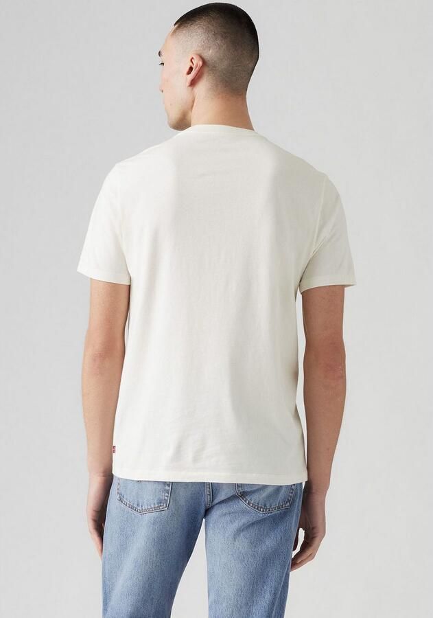 Levi's T-Shirt Uomo Graphic Crewneck TEE Rope White Heren - Foto 4
