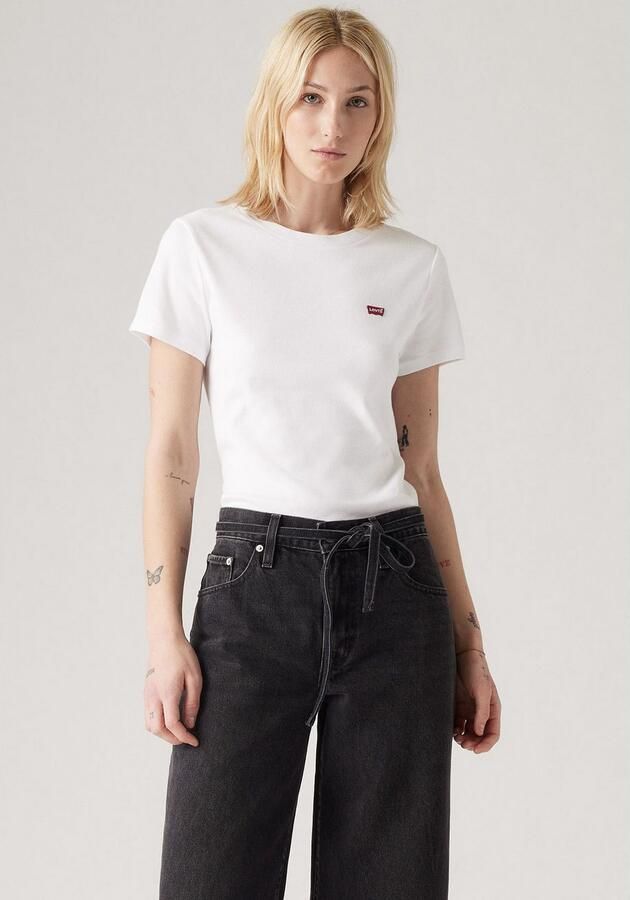 Levi's T-shirt met labelbadge model 'ESSENTIAL' - Foto 2