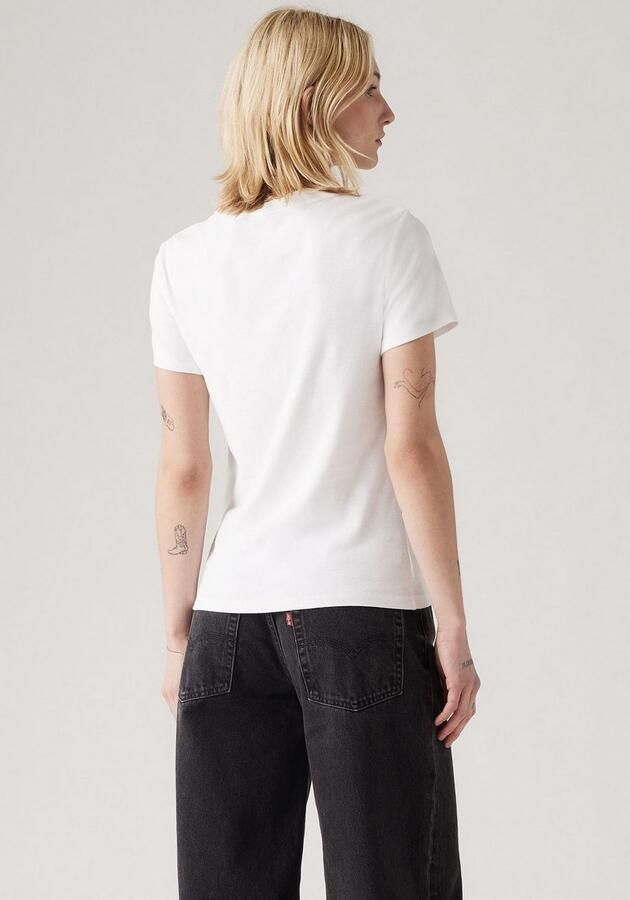 Levi's T-shirt met labelbadge model 'ESSENTIAL' - Foto 3