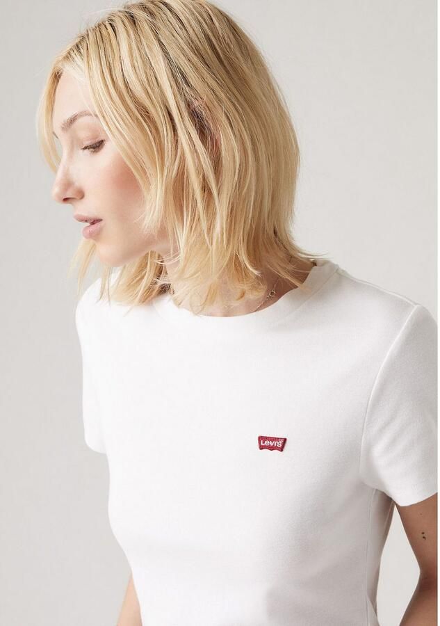 Levi's T-shirt met labelbadge model 'ESSENTIAL'