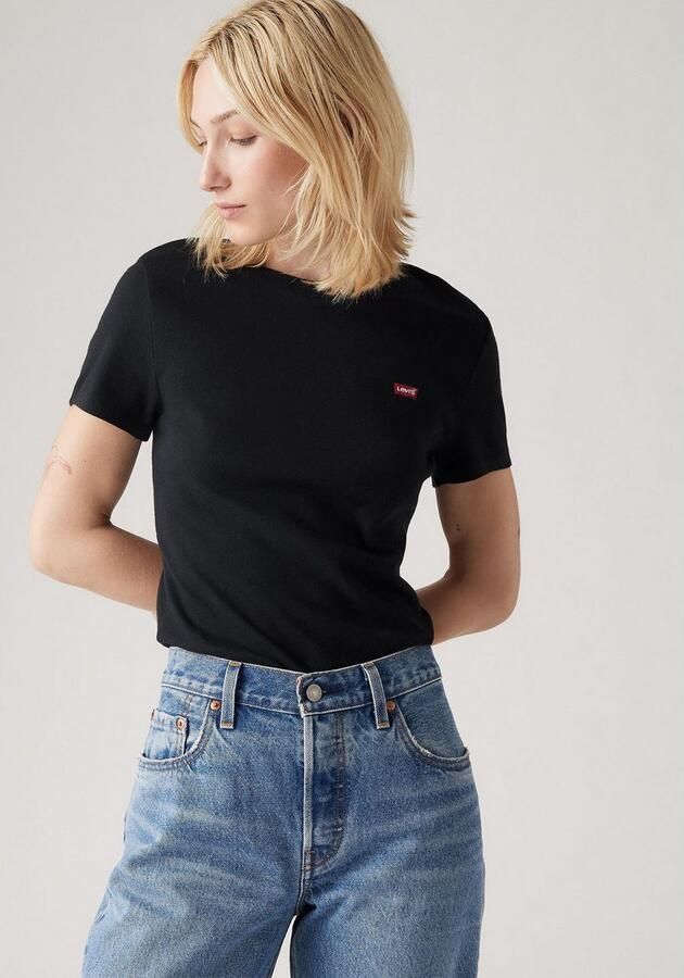 Levi's T-shirt met labelpatch model 'Cavia' - Foto 3