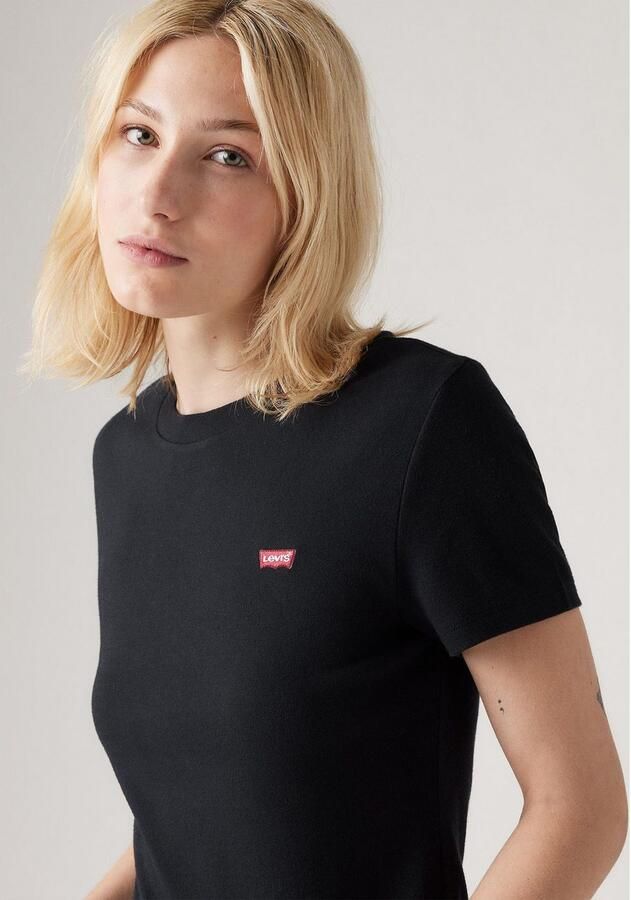 Levi's T-shirt met labelpatch model 'Cavia'