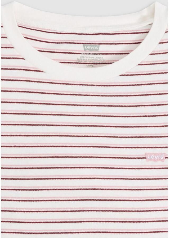 Levi's T-shirt met labelpatch en ronde hals - Foto 2