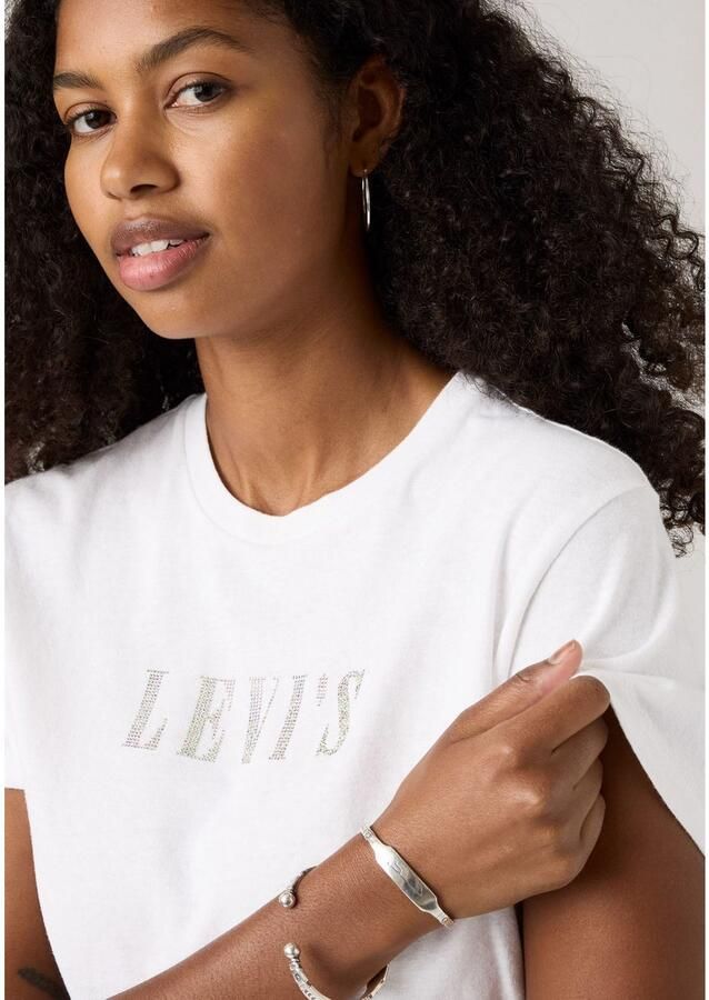 Levi's T-shirt GRAPHIC CLASSIC T Glitter applicatie