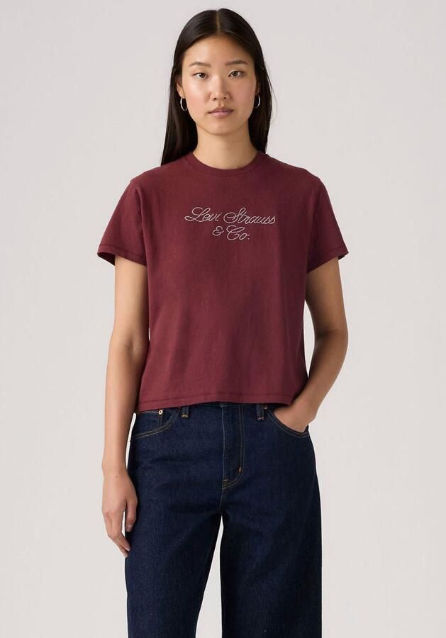 Levi's T-shirt GRAPHIC CLASSIC T Glitter applicatie - Foto 5