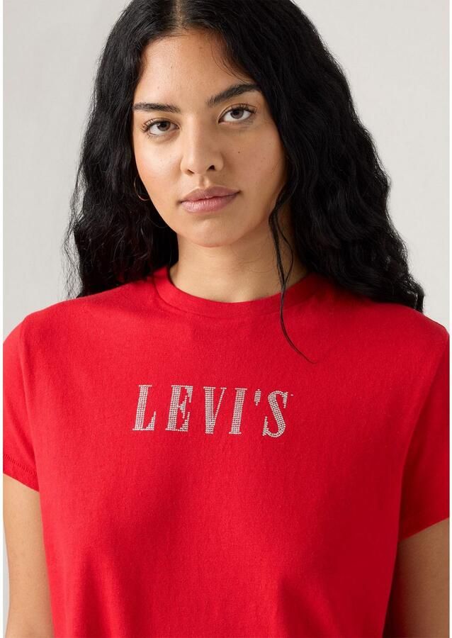 Levi's T-shirt GRAPHIC CLASSIC T Glitter applicatie