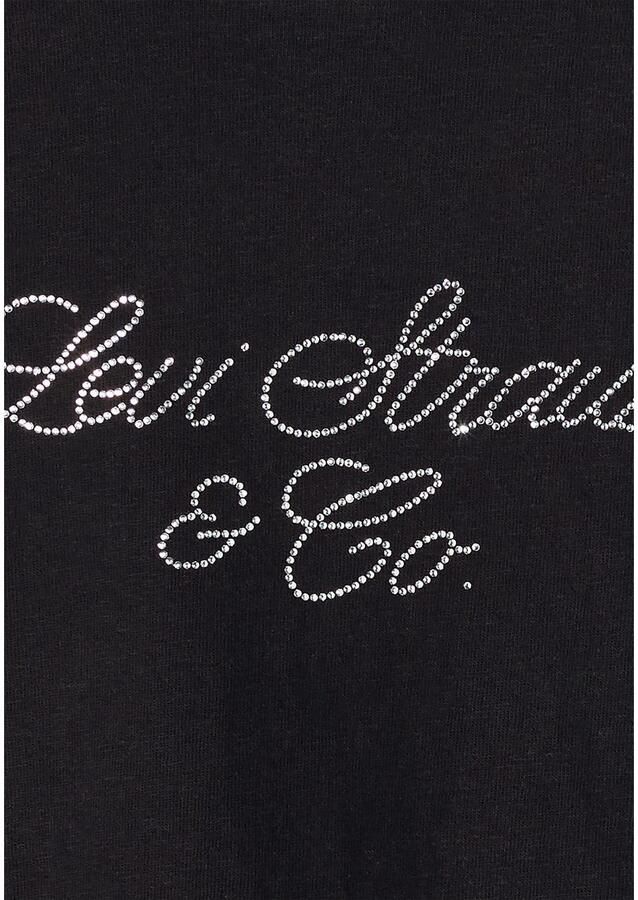 Levi's T-shirt GRAPHIC CLASSIC T Glitter applicatie - Foto 3
