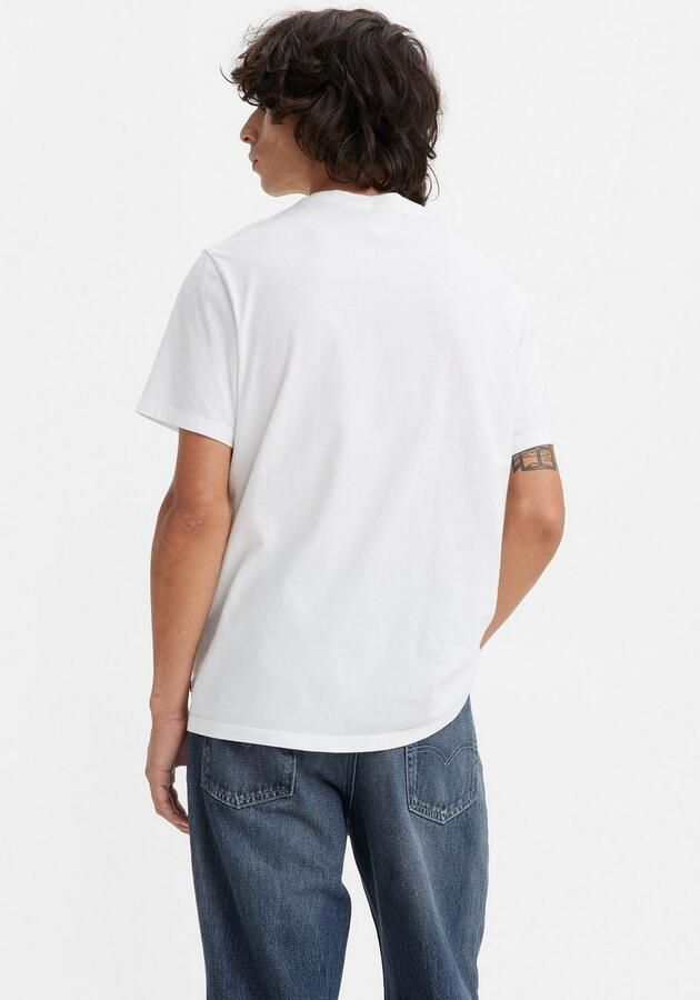 Levi's T-shirt met labelprint model 'COLOR'