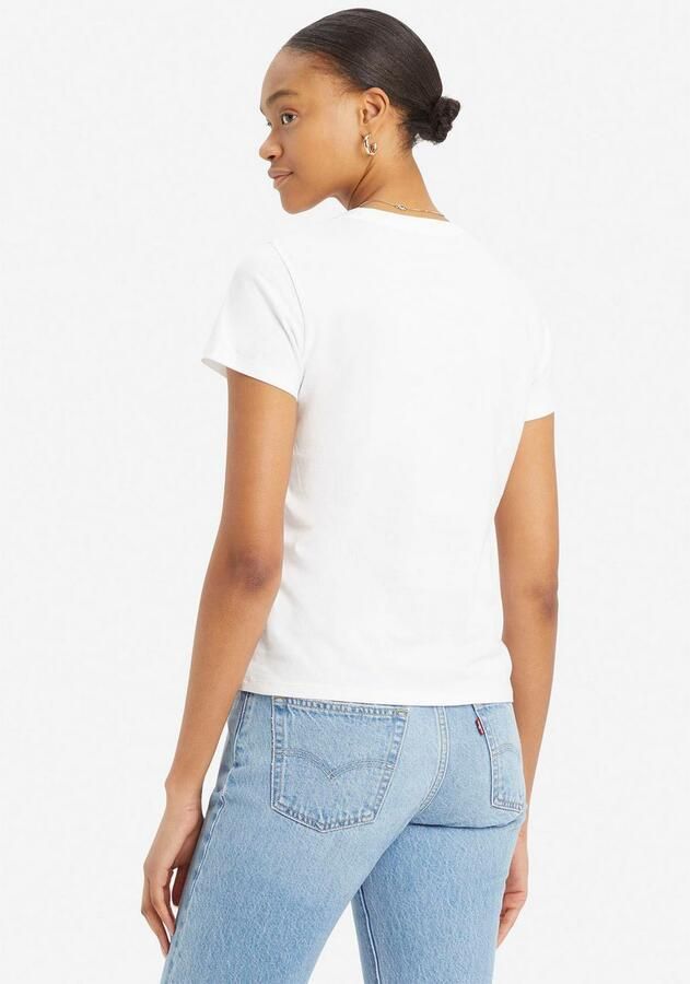 Levi's T-shirt met labelprint en ronde hals - Foto 2
