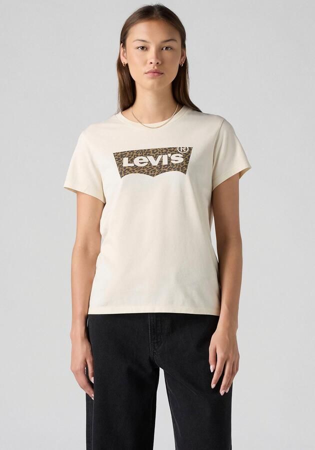 Levi's T-shirt met labelprint model 'THE PERFECT TEE' - Foto 4
