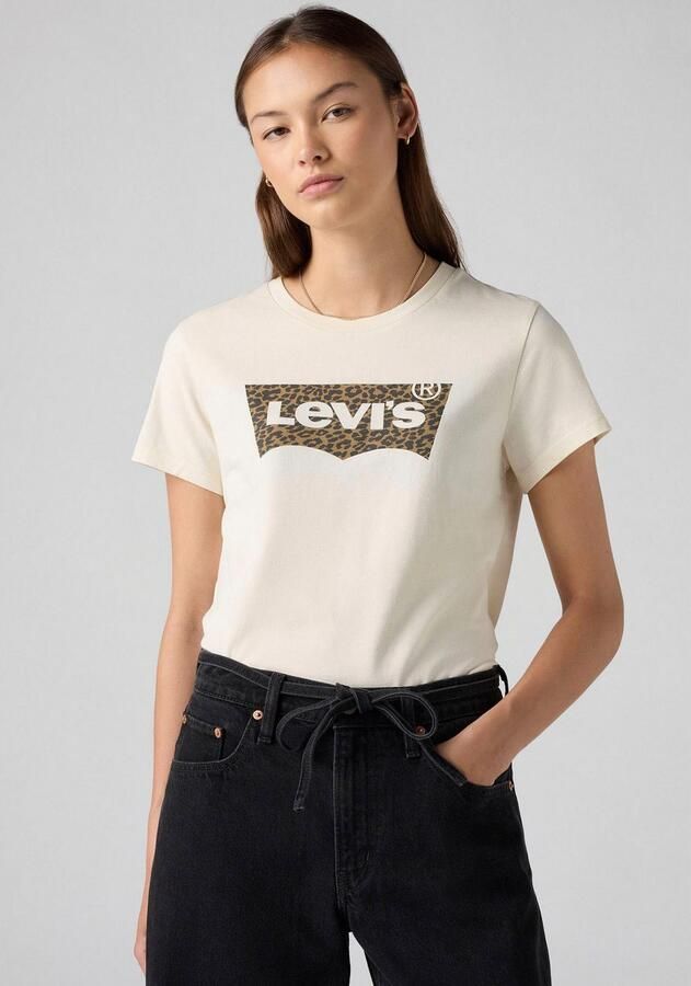 Levi's T-shirt met labelprint model 'THE PERFECT TEE' - Foto 3