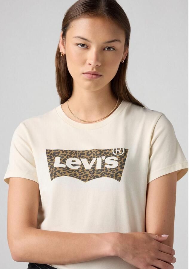 Levi's T-shirt met labelprint model 'THE PERFECT TEE' - Foto 2