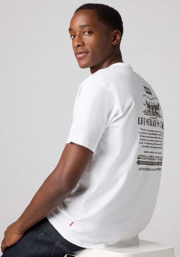 Levi's T-shirt LV T-Shirt VINTAGE FI met dubbelzijdige print - Foto 4